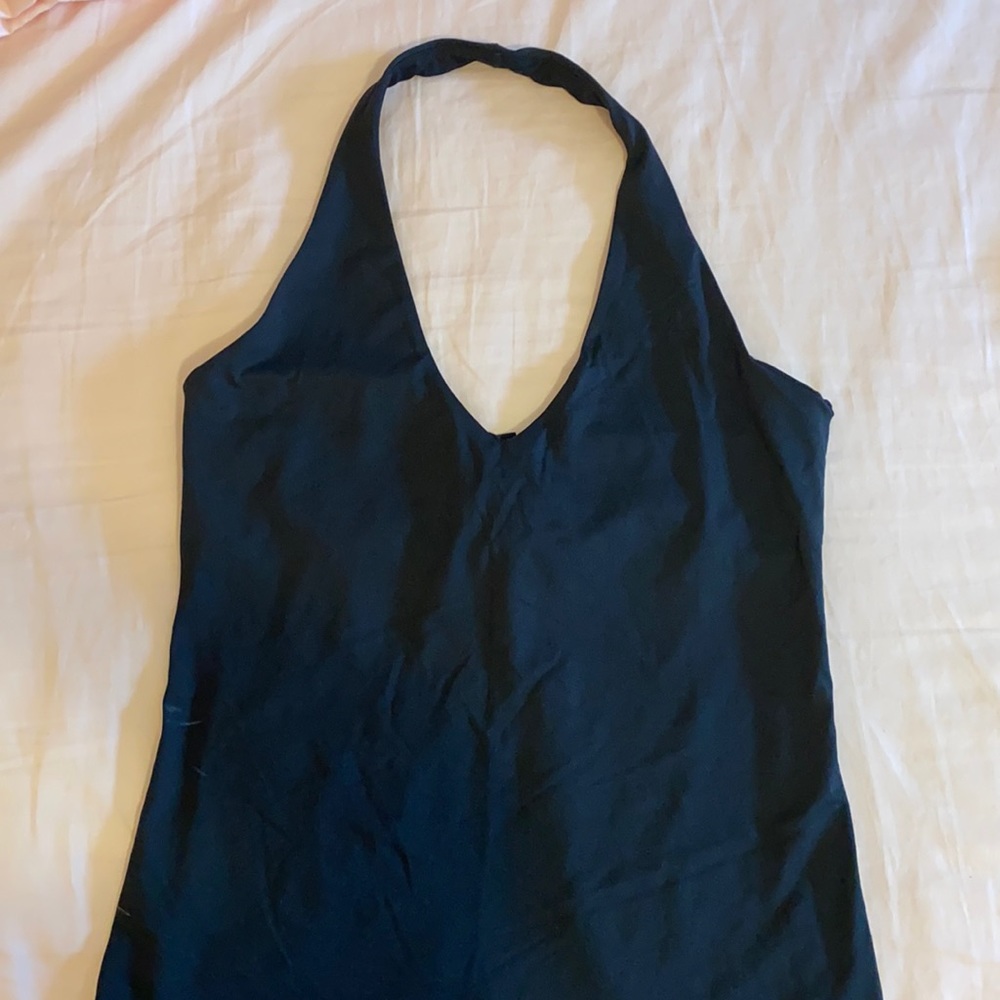 The Limited | Halter tank top w bralette - 2/$15